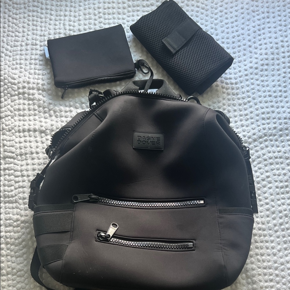 Dagne Dover Black Diaper Backpack